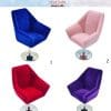 Miniature Flocking Sofa Chairs