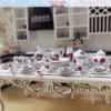 Miniature Porcelain Tableware Set