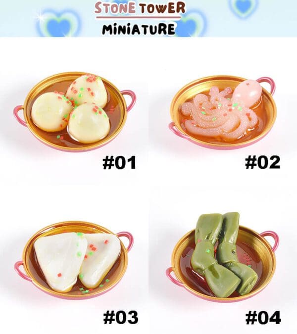 Miniature Dry Pot Food