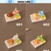 Miniature Breakfast Food