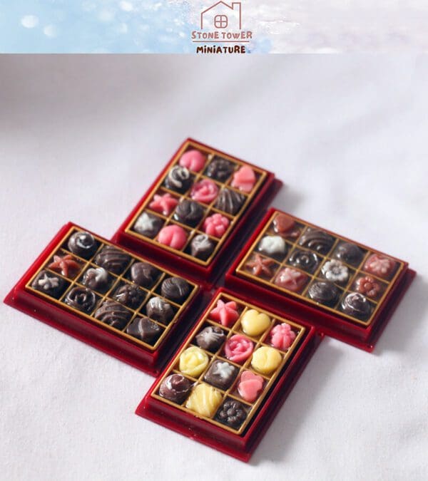 Miniature Box Cake Food