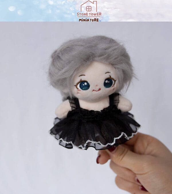 10CM Cotton Doll Lace Dress