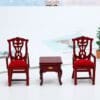 Miniature Red Sofa Chairs