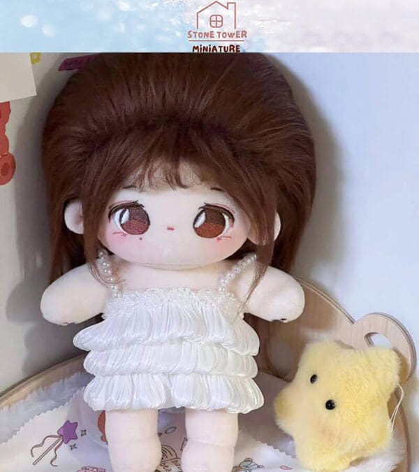 Cotton Doll Pearl Dress Clothing