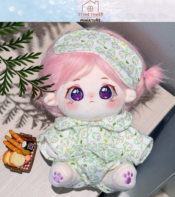 Cotton Doll Pajamas Set