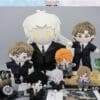 20CM Cotton Doll Black Suit