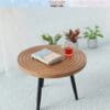 Miniature Round Wooden Table