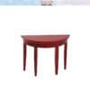 Miniature Wooden Half Round Table