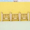 Miniature Unpainted Wooden Railing