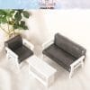 Miniature Leather Chairs