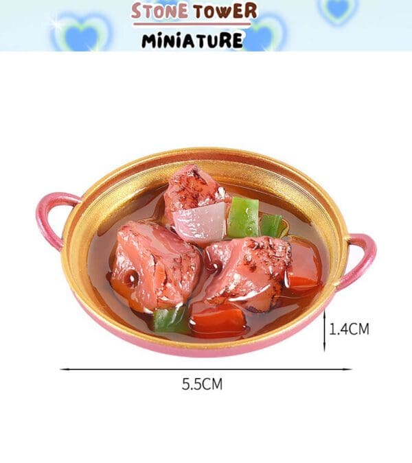 Miniature Dry Pot Food