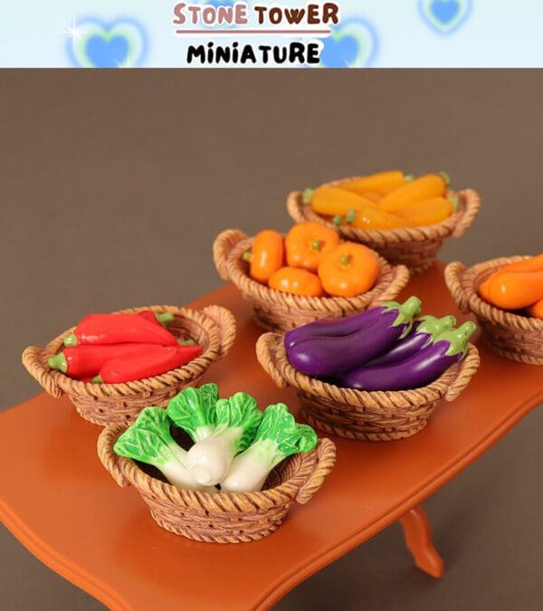 Miniature Fresh Vegetable Food