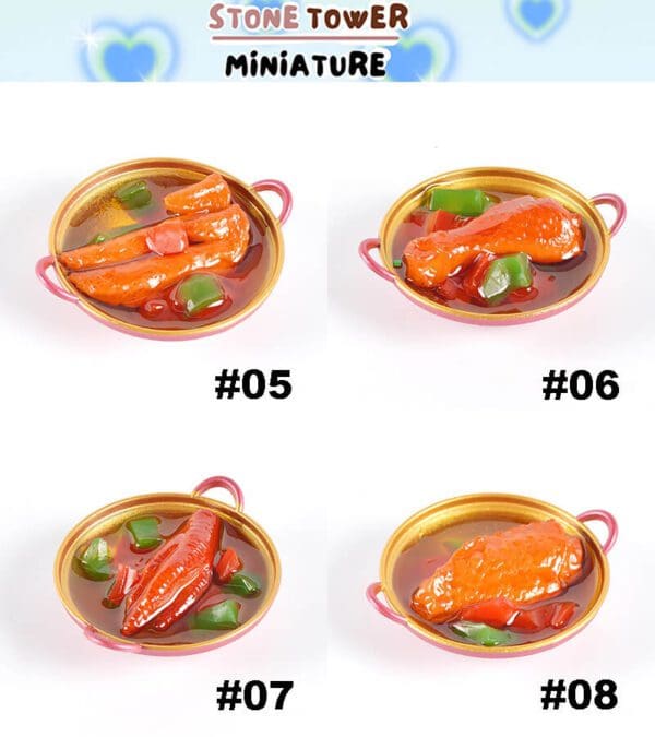 Miniature Dry Pot Food