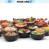 Miniature Clay Pot Food