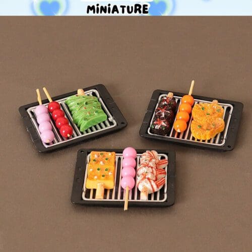 Miniature Barbecue Skewer Food