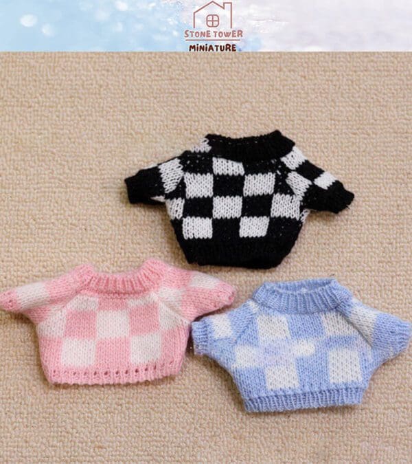 20CM Cotton Doll Sweater Clothing