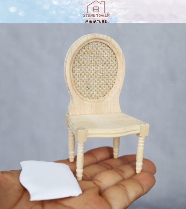 Miniature Unpainted Chairs