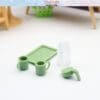 Miniature Green Teapot Set