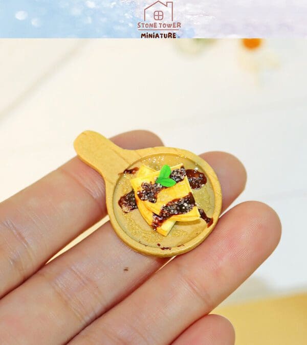 Miniature Waffles Dessert