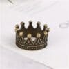 4PCS Miniature Gold Crown