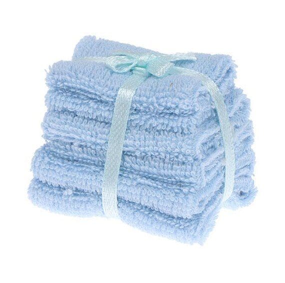 Miniature Blue Bath Towel Set