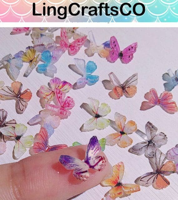 Miniature Acrylic Butterfly