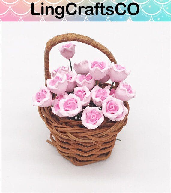 Dollhouse Rose Bouquet