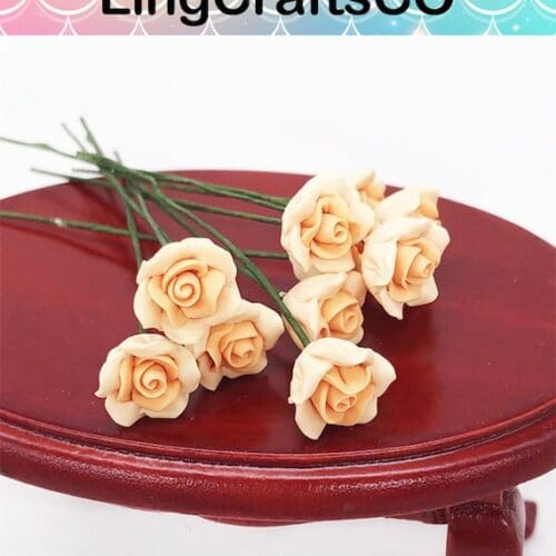 Dollhouse Rose Bouquet