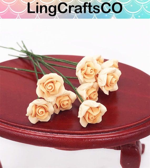 Dollhouse Rose Bouquet