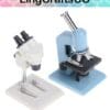 Dollhouse Miniature Microscope