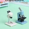 Dollhouse Miniature Microscope