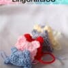 Miniature Knitted Cartoon Ear Hat