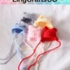 Miniature Knitted Cartoon Ear Hat