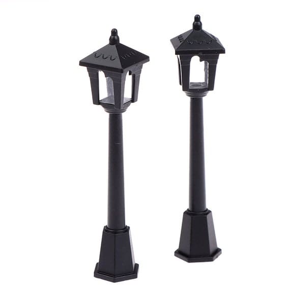 Miniature Streetlight Decor