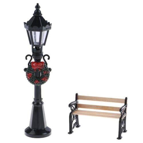 Miniature Streetlight Decor