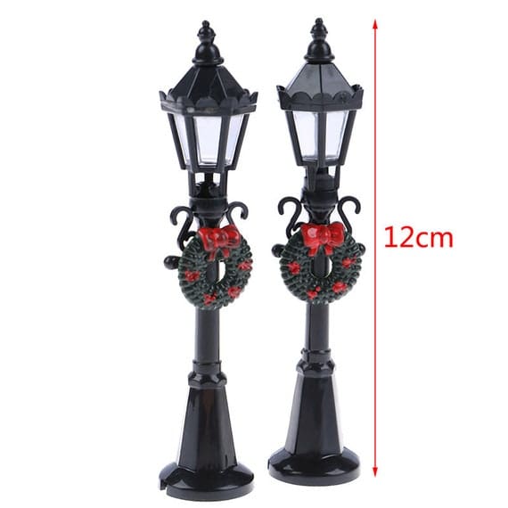 Miniature Streetlight Decor