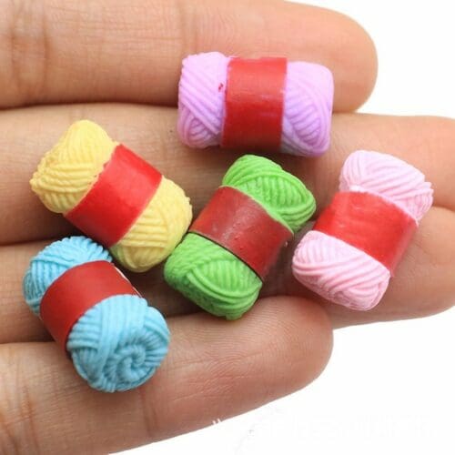 5pcs Miniature Wool Ball