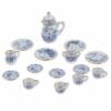 Miniature Porcelain Tea Cup Set