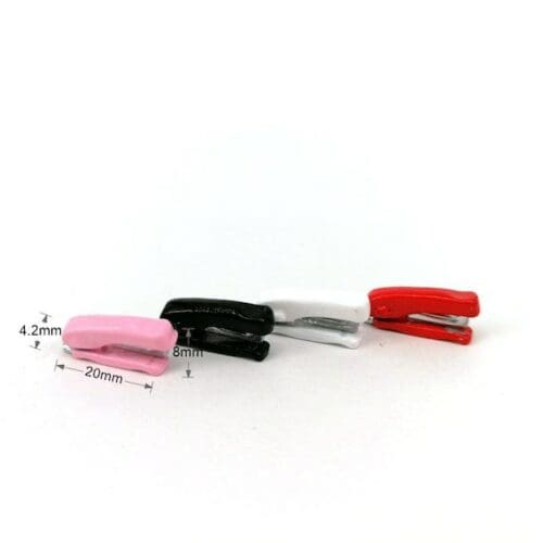 2PCS Miniature Colorful Stapler