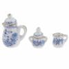 Miniature Porcelain Tea Cup Set