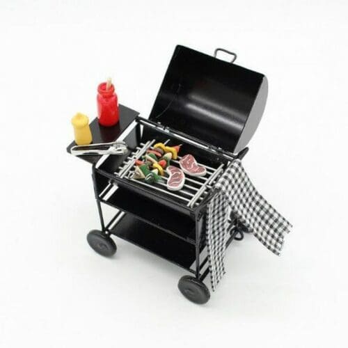 Dollhouse BBQ Grill Furniture