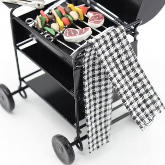 Dollhouse BBQ Grill Furniture