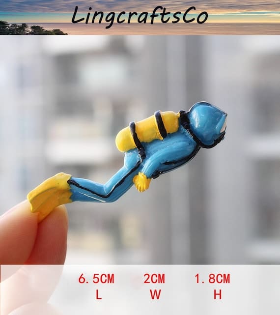 Miniature Diver Figurines