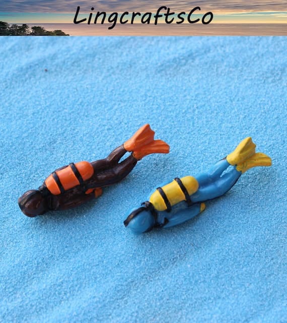 Miniature Diver Figurines