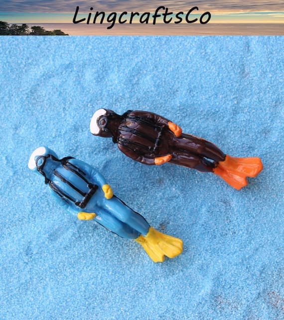 Miniature Diver Figurines