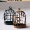 Dollhouse Miniature Bird Cage