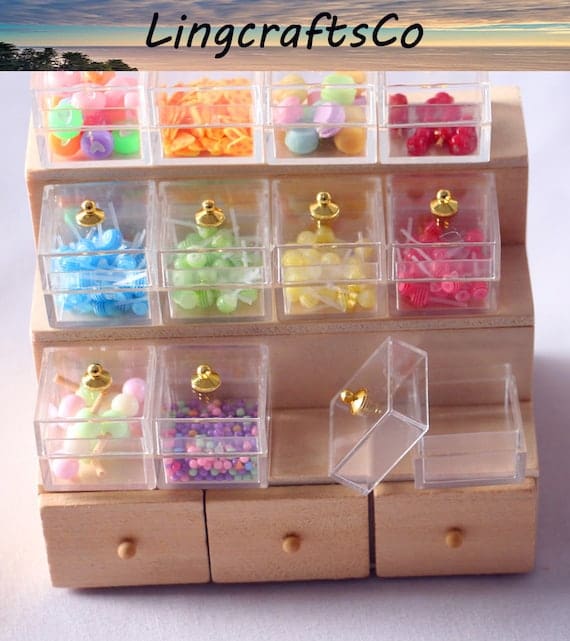 Dollhouse Candy Display Case