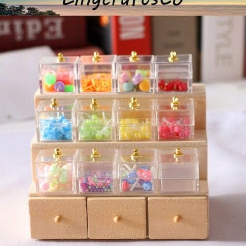 Dollhouse Candy Display Case