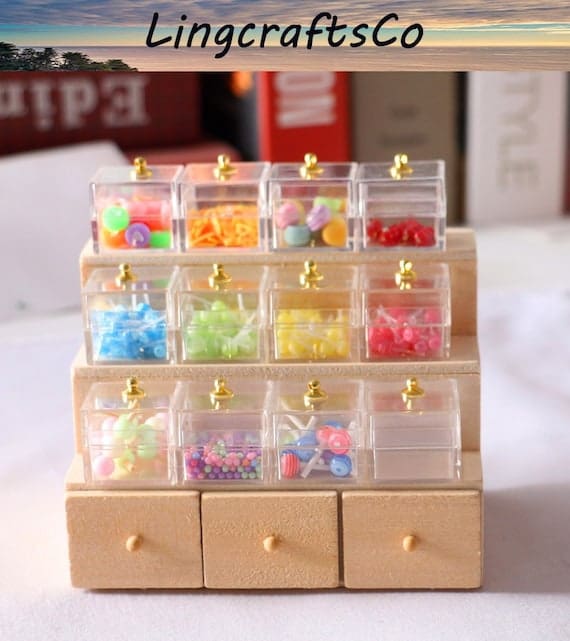 Dollhouse Candy Display Case