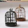 Dollhouse Miniature Bird Cage